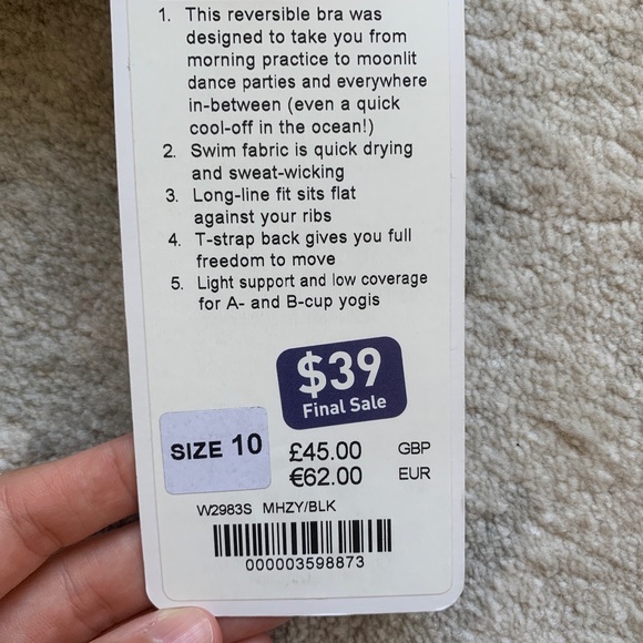 Nwt Retreat Bra 10 - Picture 5 of 7